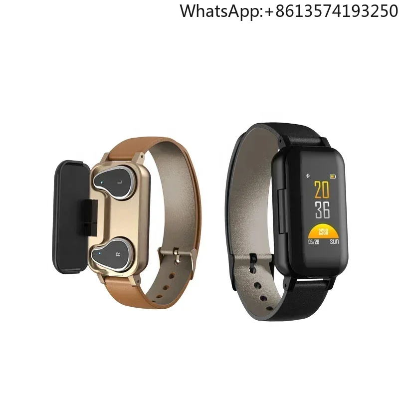 Smartwatch Headset - t89 tws earphone in talkband smart