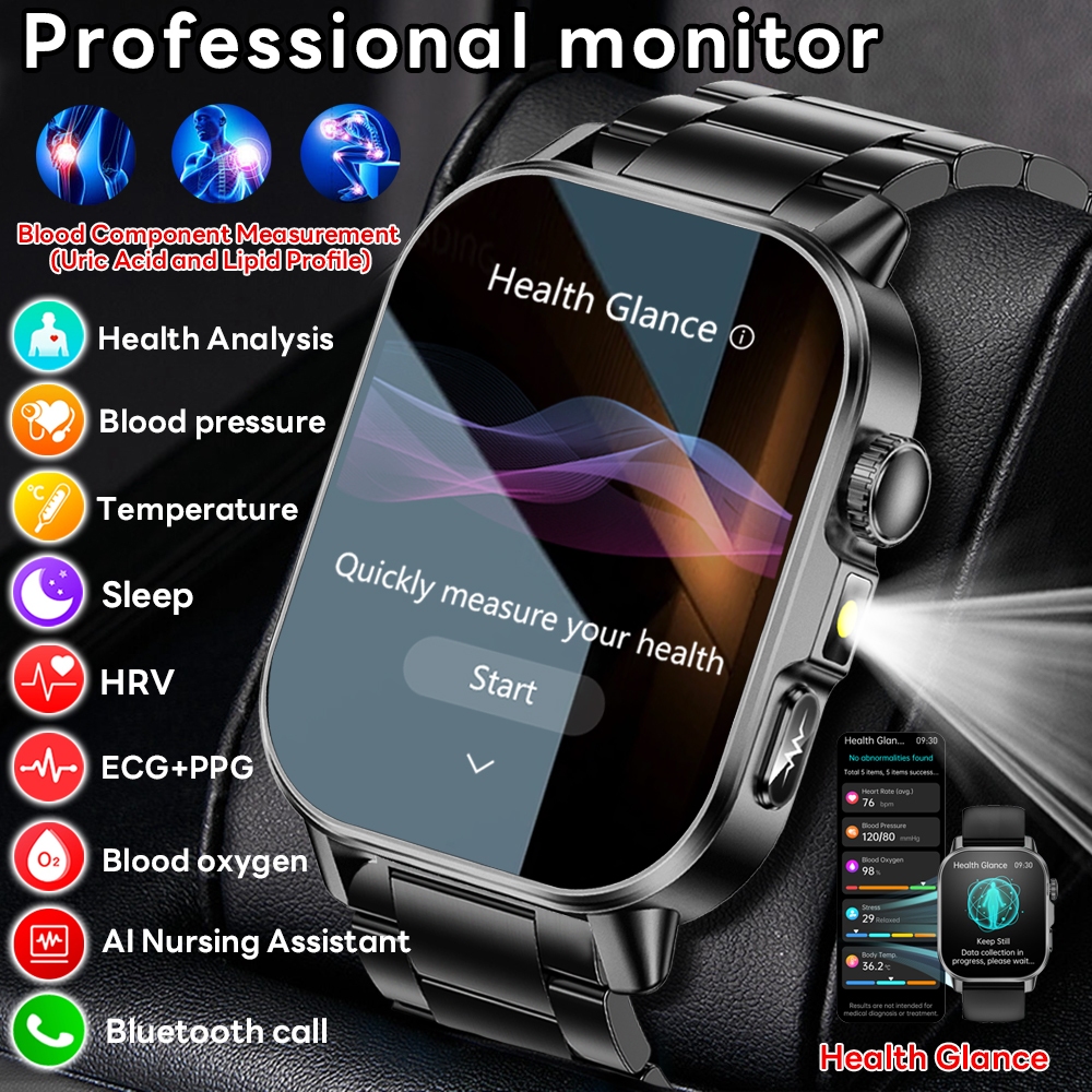 Smartwatch Instagram - 2026 New Model Uric Acid &