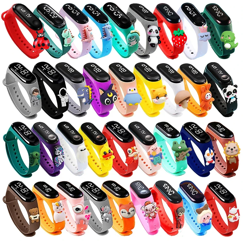 Smartwatch Icon - Waterproof Children Smart Touch Led Watch