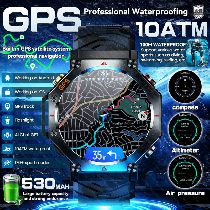 Smartwatch X - 2026 New Adult Outdoor X-sports Smart
