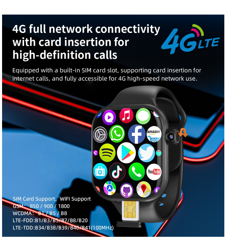 Original VP29 Smartwatch 4G LT - Smartwatch Instagram incelemesi ve fiyatı