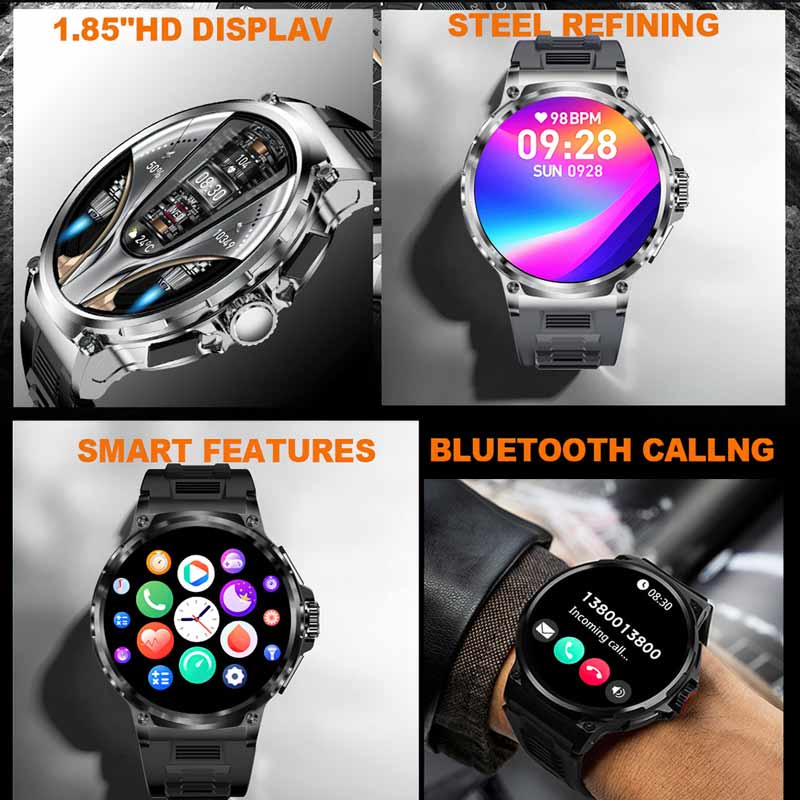 NORTH EDGE 1.85' HD Display Sm - Smartwatch Instagram incelemesi ve fiyatı