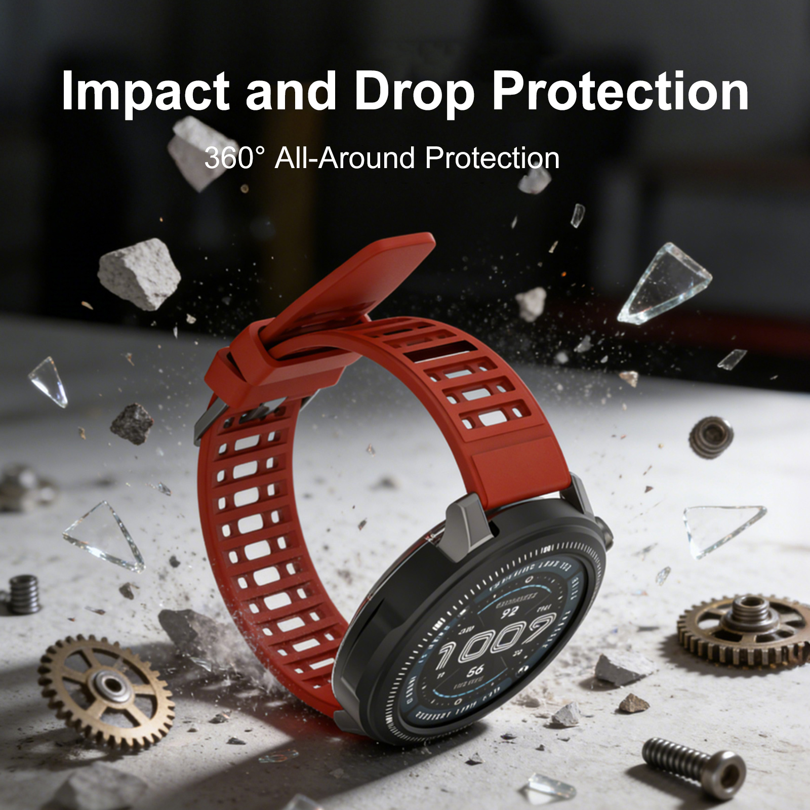 Protective Bumper Shell Hollow - Amazfit Smartwatch Accessories incelemesi ve fiyatı