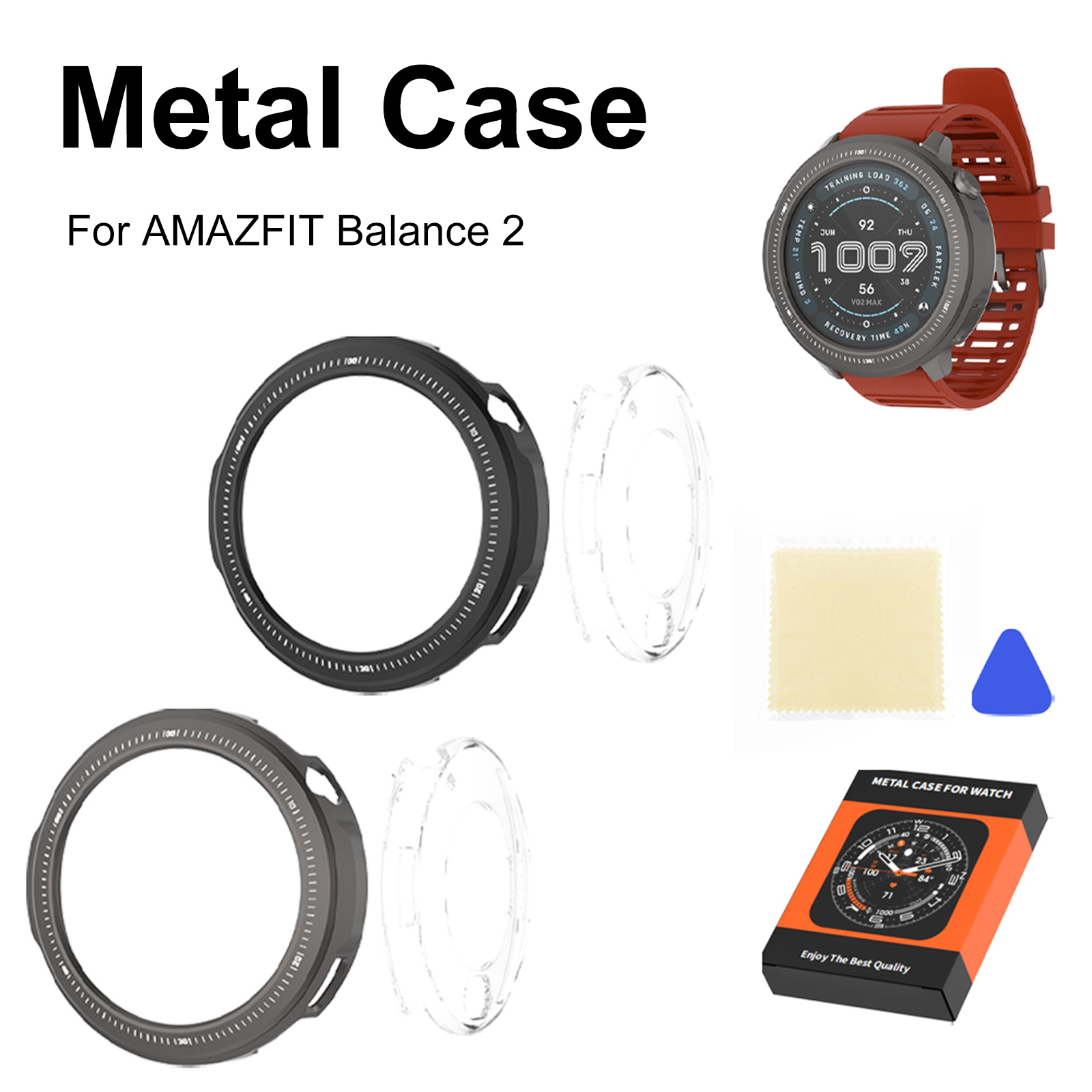 Protective Bumper Shell Hollow - Amazfit Smartwatch Accessories incelemesi ve fiyatı