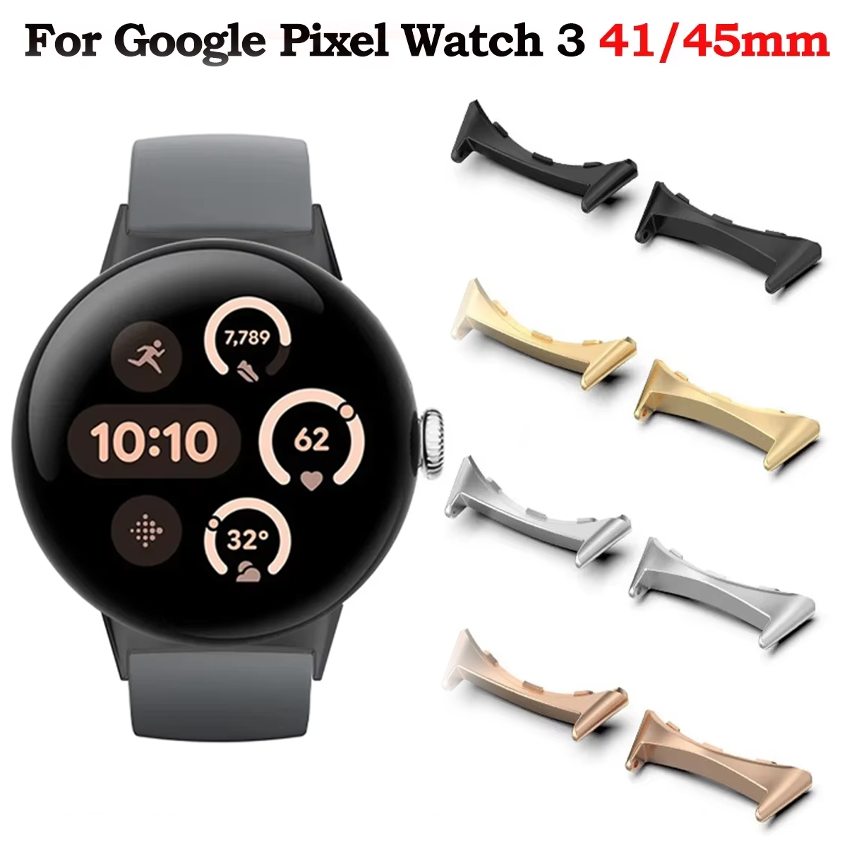 2pcs Watch Strap Connector Ada - Smart Watch Accessories incelemesi ve fiyatı