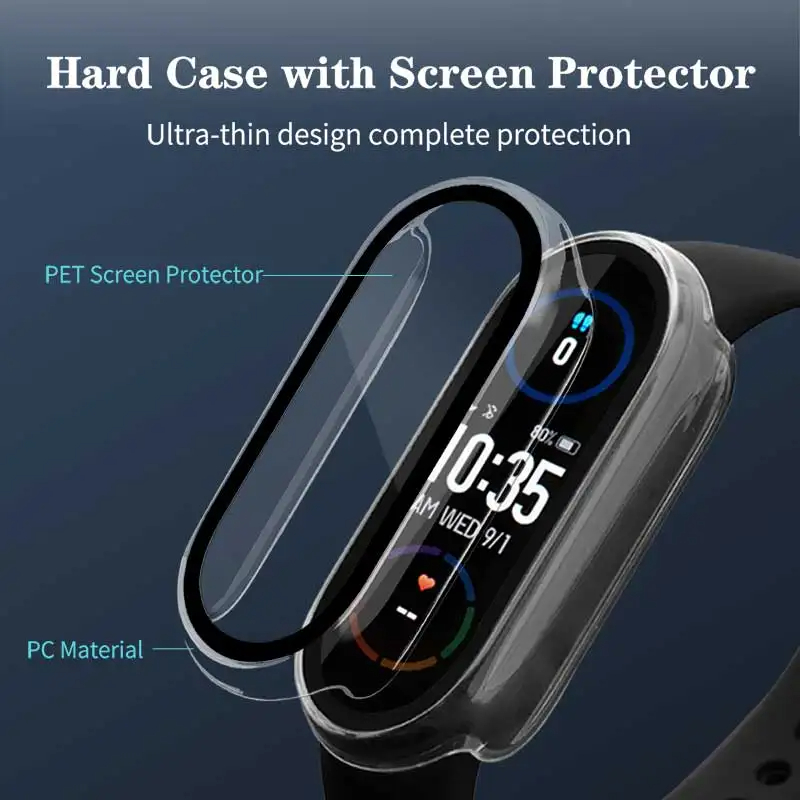 Tempered Glass+PC Case For Xia - Smartwatch Icon incelemesi ve fiyatı