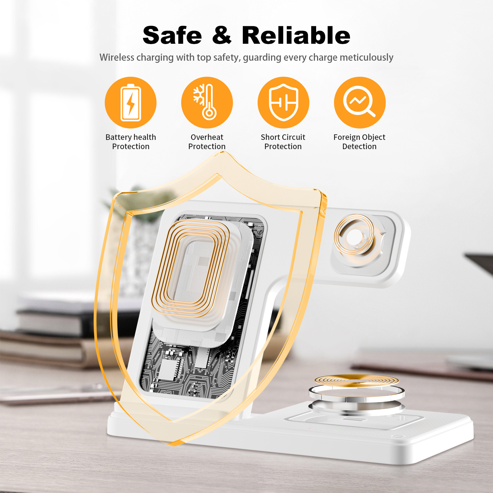 15W Magnetic Wireless Charger  - Smartwatch Ac incelemesi ve fiyatı
