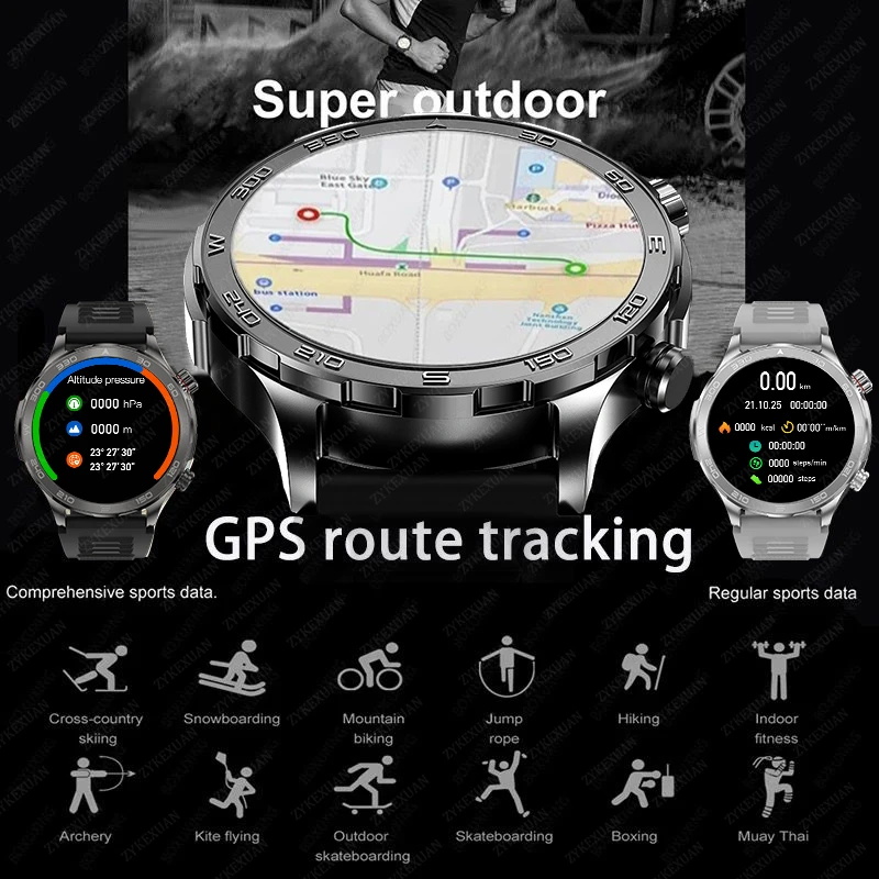 New GPS Track Smart Watch Men  - Smartwatch Headset incelemesi ve fiyatı