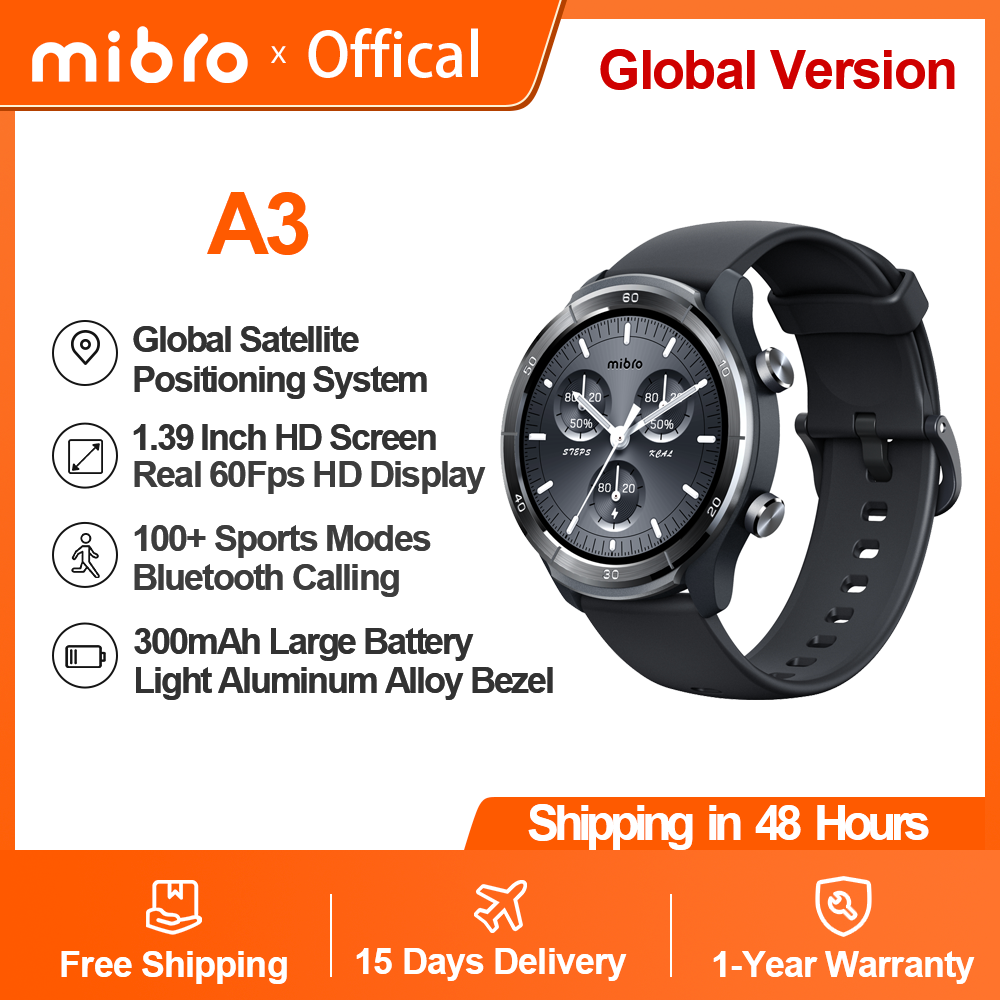 Mibro A3 Smartwatch Super Ligh - Smartwatch X incelemesi ve fiyatı