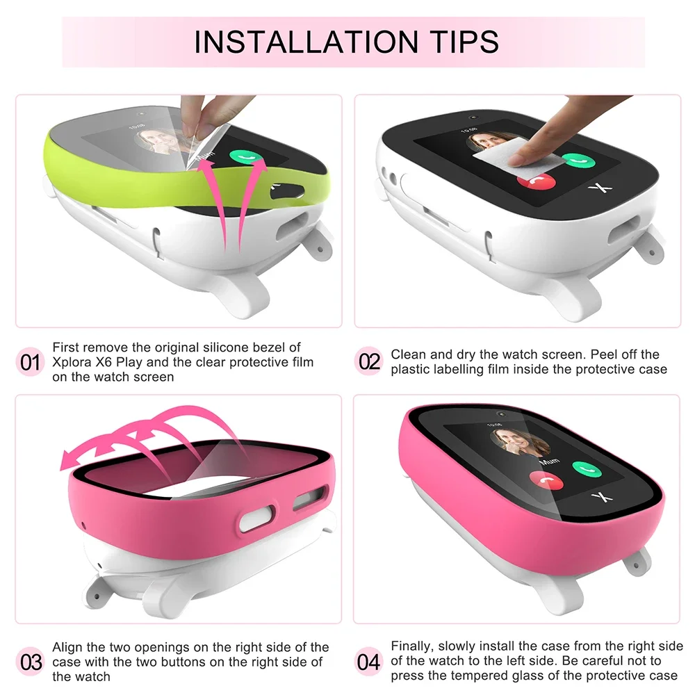 Case for Xploar X6 Play Kids S - Smartwatch Icon incelemesi ve fiyatı