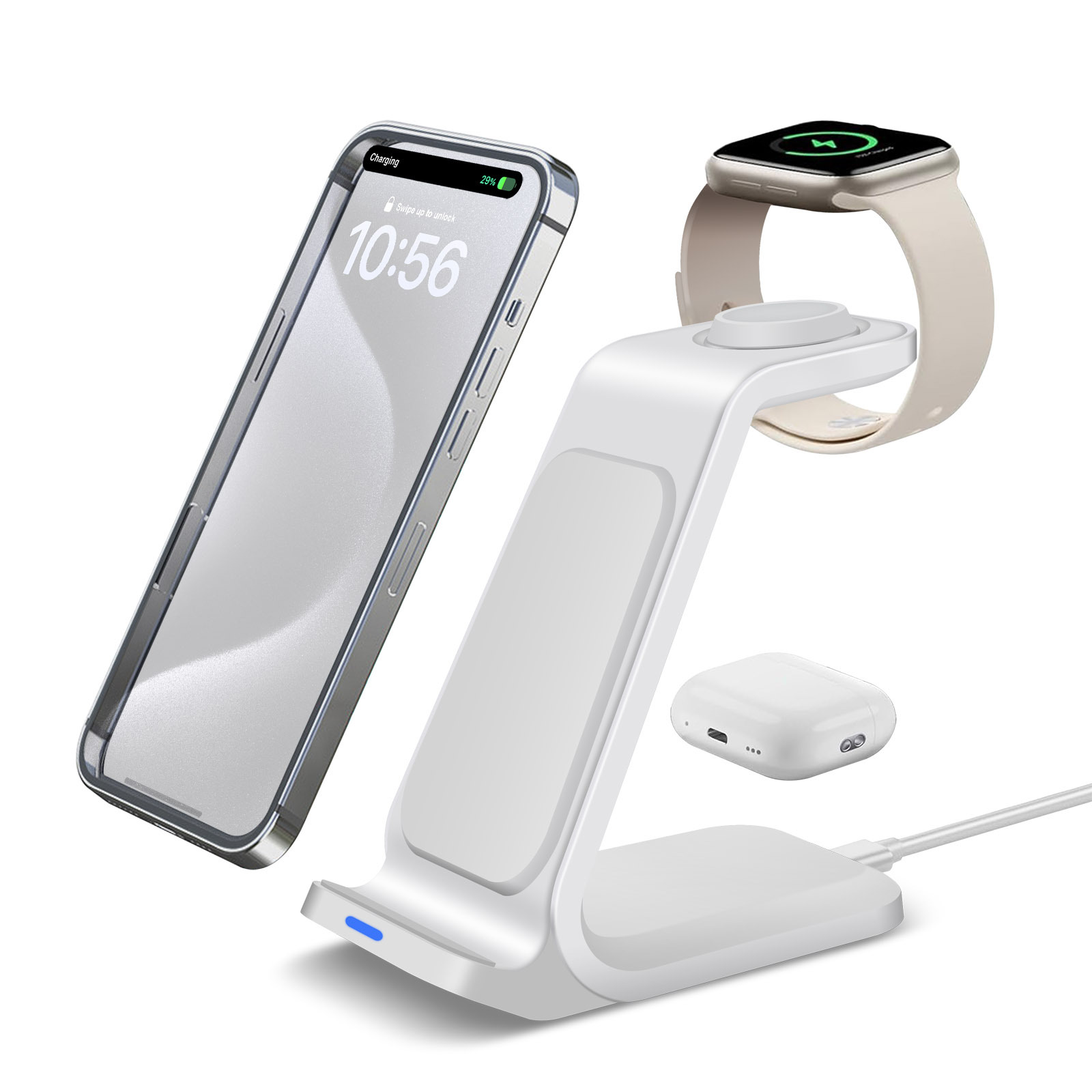 3 in 1 Charging Station for iP - Smartwatch X incelemesi ve fiyatı