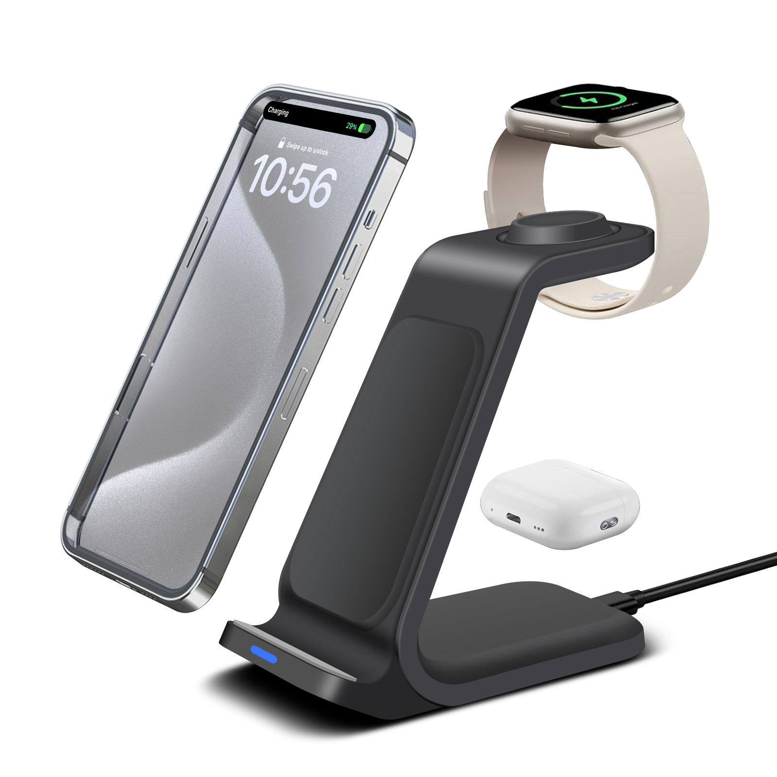 3 in 1 Charging Station for iP - Smartwatch X incelemesi ve fiyatı