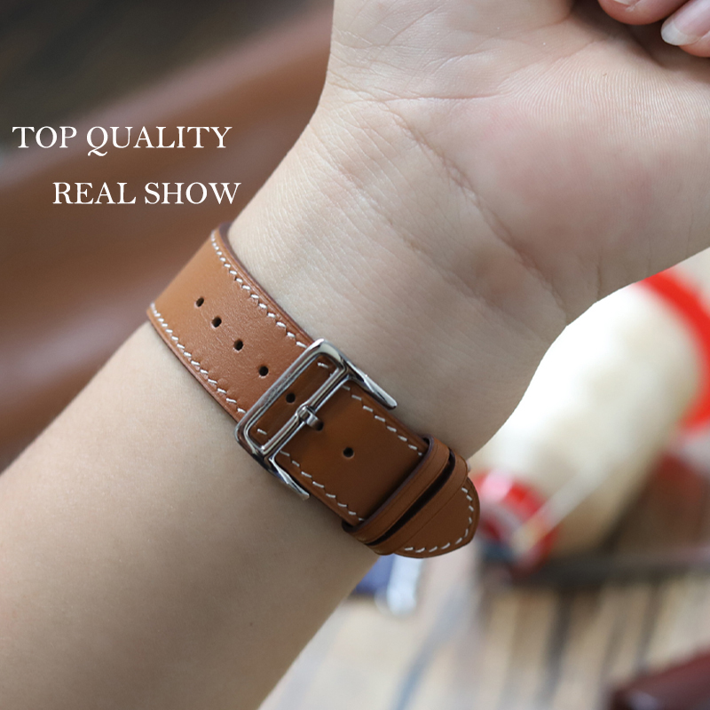 With Gift Box Genuine Leather  - Smartwatch Accessories Shop incelemesi ve fiyatı