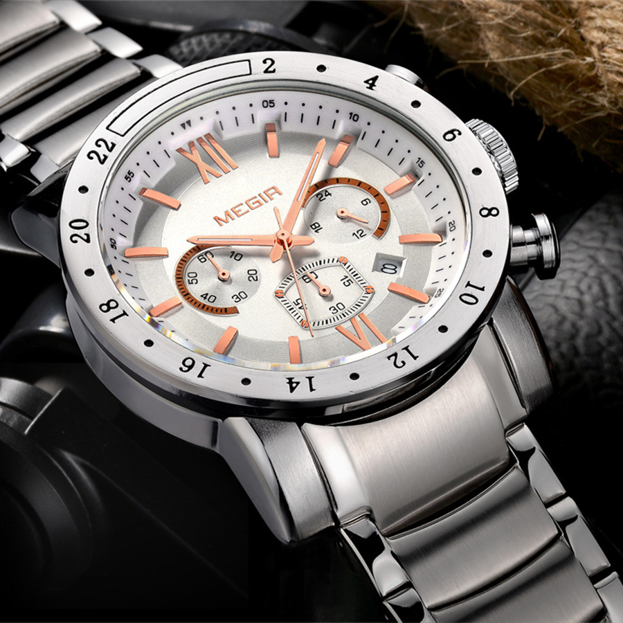 MEGIR Stainless Steel Casual W - Smartwatch Touch incelemesi ve fiyatı