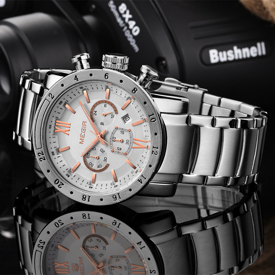 MEGIR Stainless Steel Casual W - Smartwatch Touch incelemesi ve fiyatı