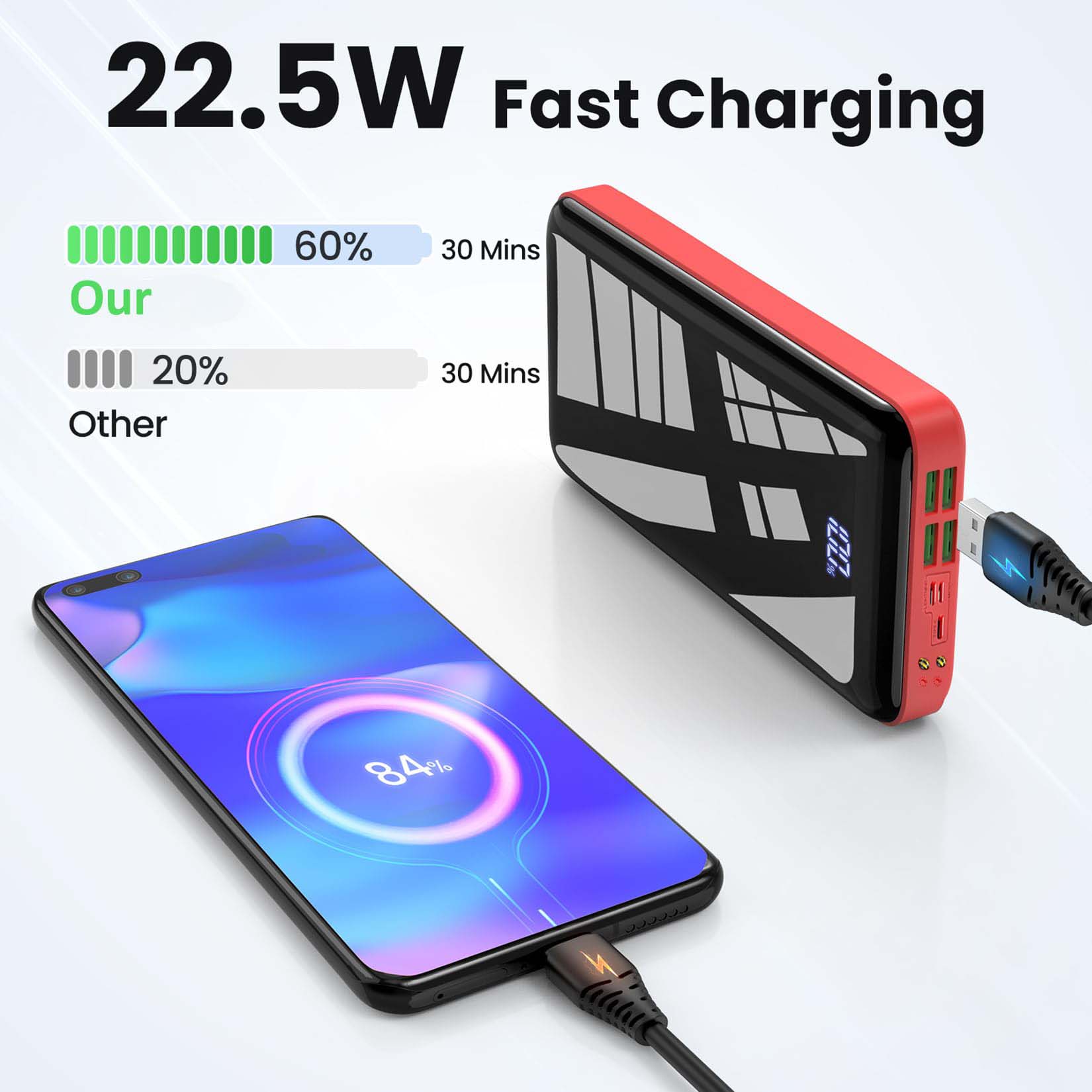 Portable Charger 30000mah Powe - Smartwatch Ac incelemesi ve fiyatı