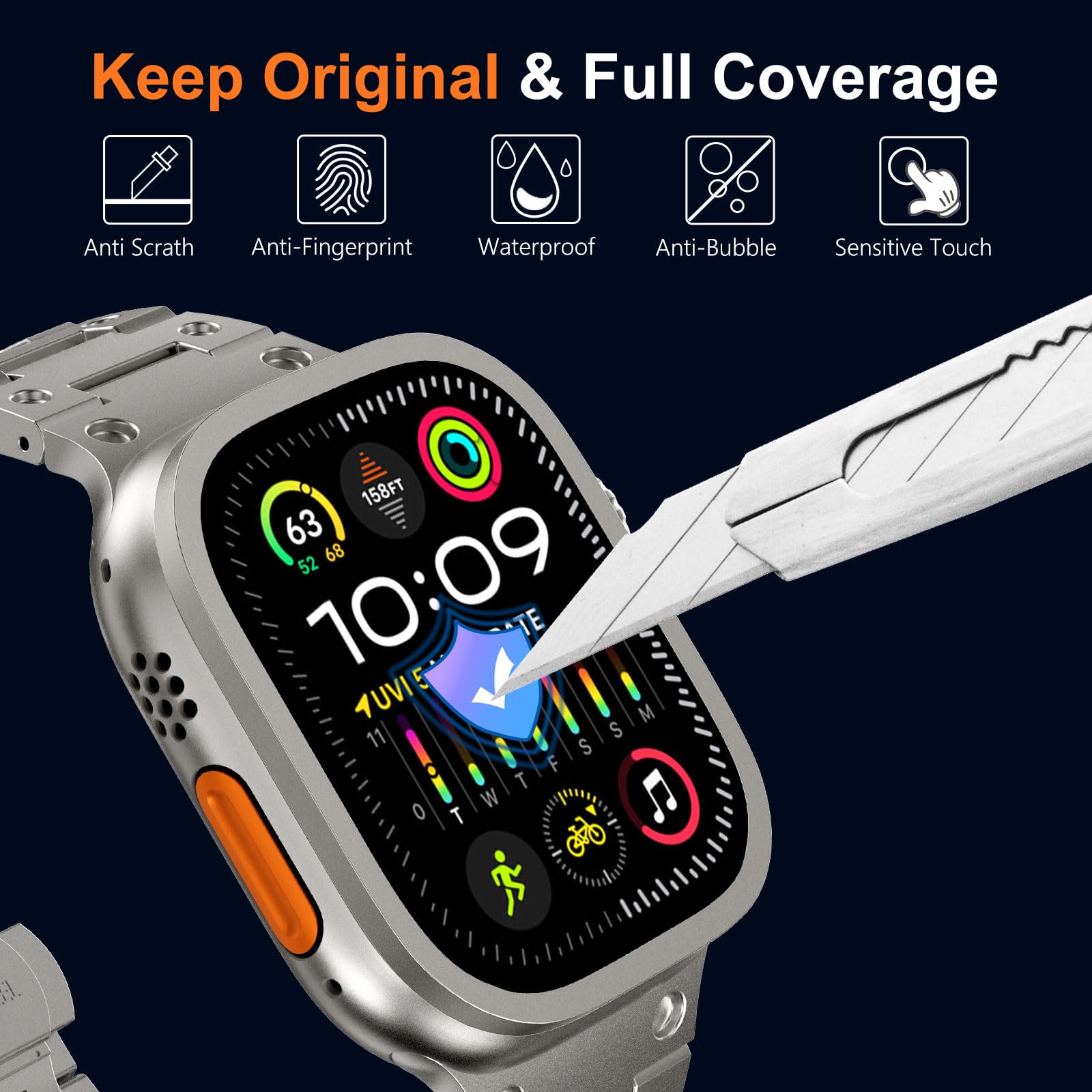 Tempered Glass for Apple Watch - Smart Watch Accessories incelemesi ve fiyatı