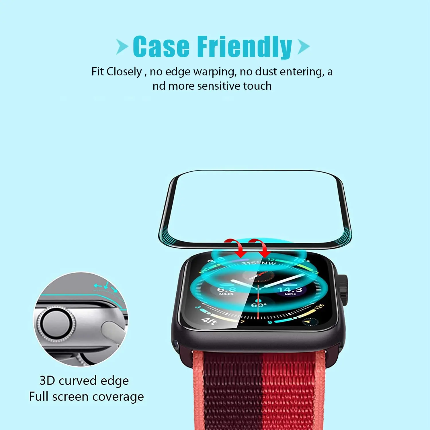 Screen Protector 3D Tempered F - Smartwatch Icon incelemesi ve fiyatı