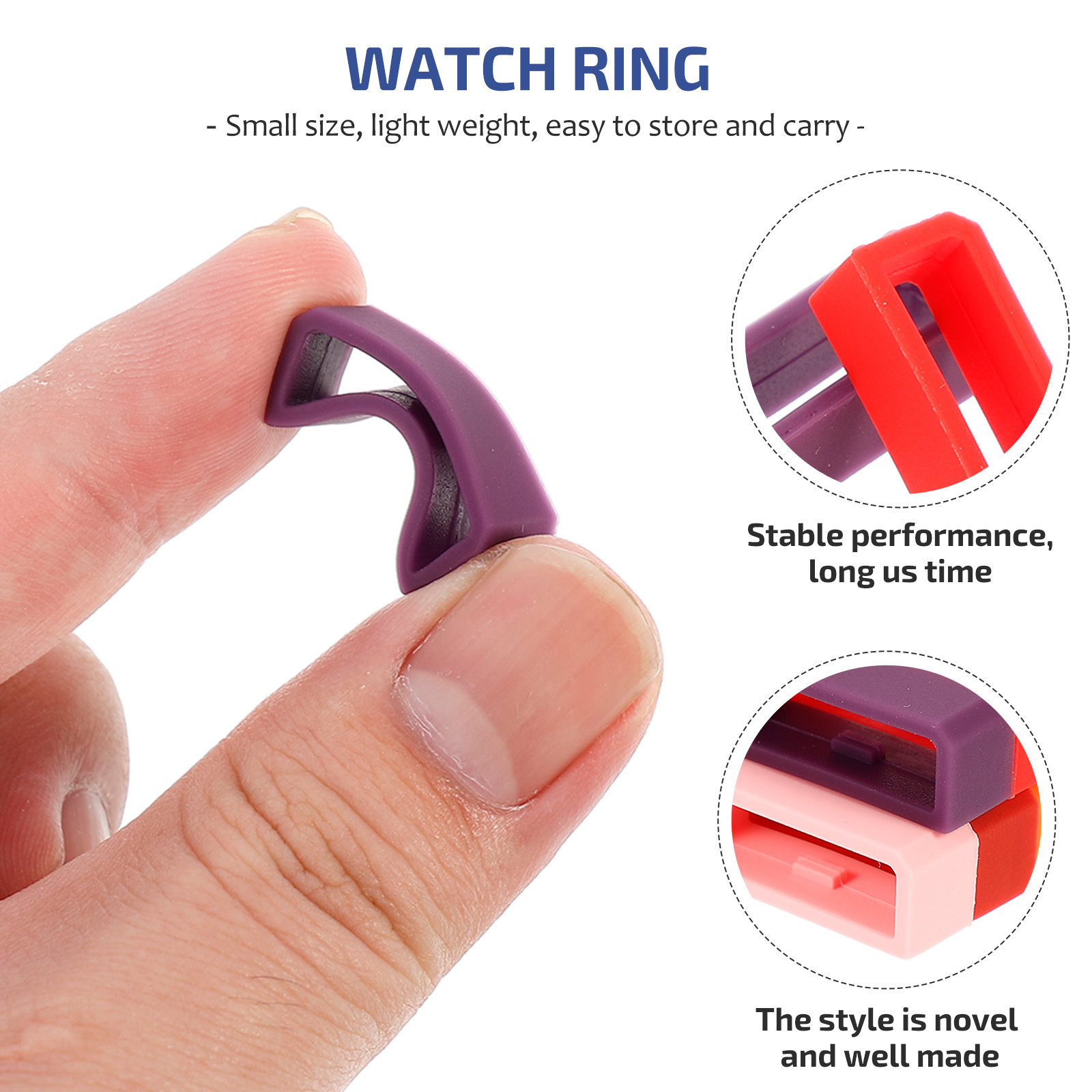 10Pcs Silicone Watch Band Reta - Smartwatch Straps & Accessories incelemesi ve fiyatı