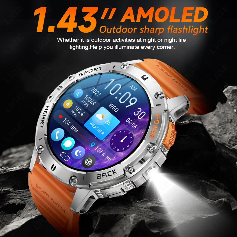 LIGE 1.43 Inch AMOLED Screen B - Smartwatch Instagram incelemesi ve fiyatı