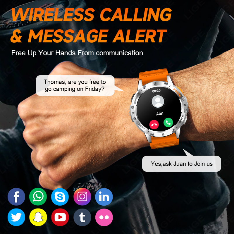 LIGE 1.43 Inch AMOLED Screen B - Smartwatch Instagram incelemesi ve fiyatı