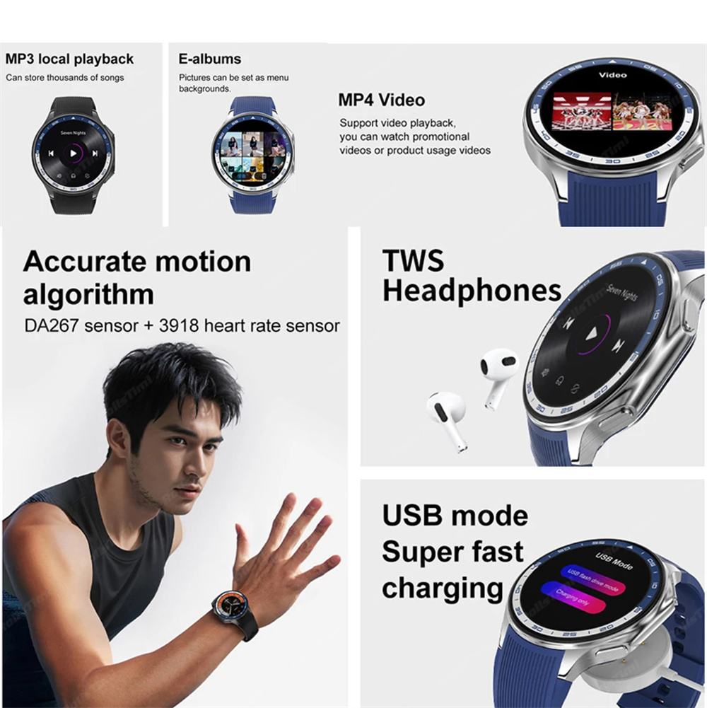 1.43 AMOLED Smart Watch 3D Sur - Smartwatch X incelemesi ve fiyatı