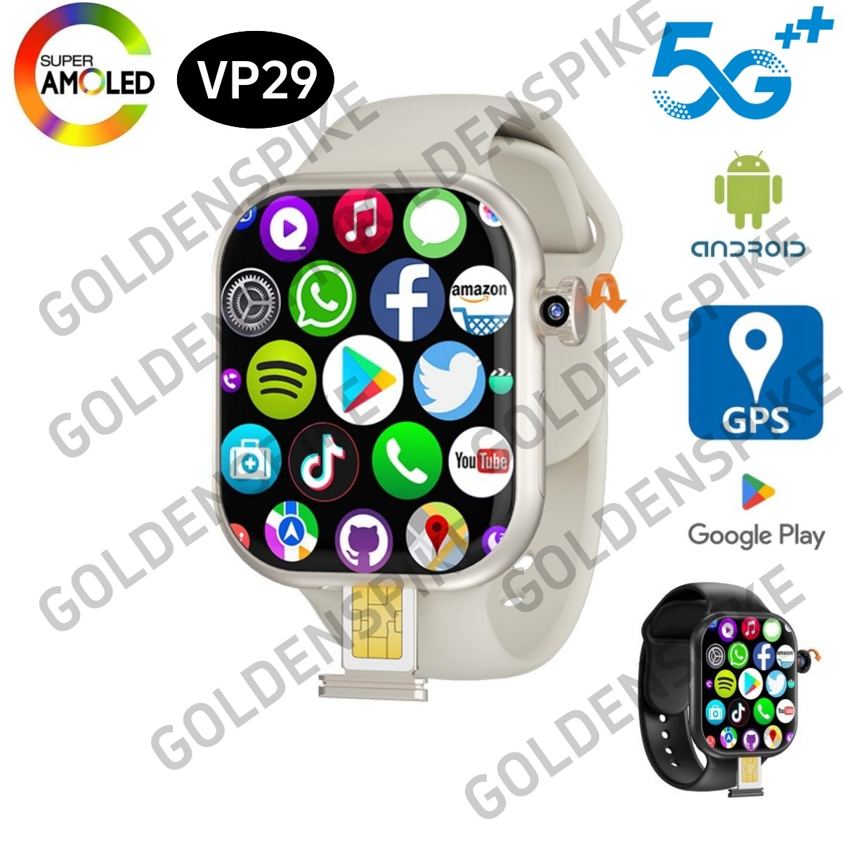 VP29 S10 Plus Smartwatch 4G LT - Smartwatch Instagram incelemesi ve fiyatı