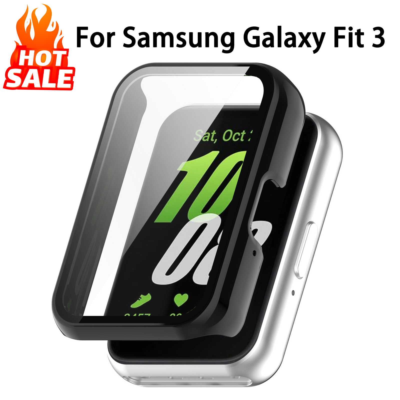 Glass+Case For Samsung Galaxy  - Smartwatch Watch Accessories For Women incelemesi ve fiyatı