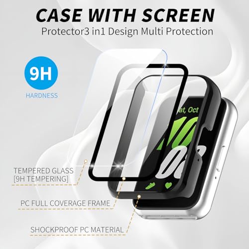 Glass+Case For Samsung Galaxy  - Smartwatch Watch Accessories For Women incelemesi ve fiyatı
