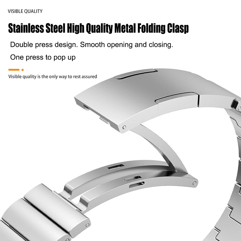 Official Metal Steel Strap For - Titan Smartwatch Accessories incelemesi ve fiyatı