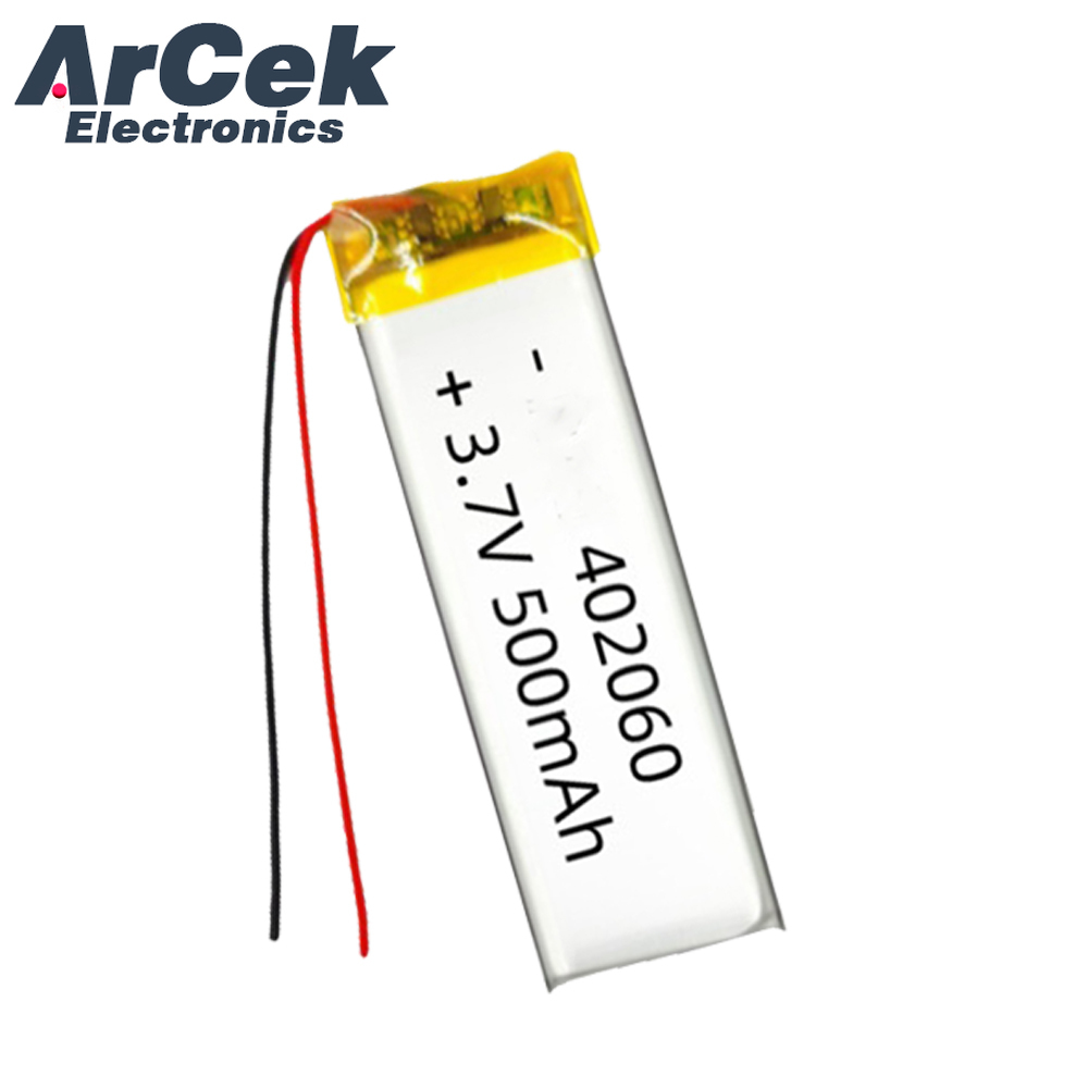 5PCS 3.7V 500mAh 402060 Lipo P - Smartwatch Headset incelemesi ve fiyatı