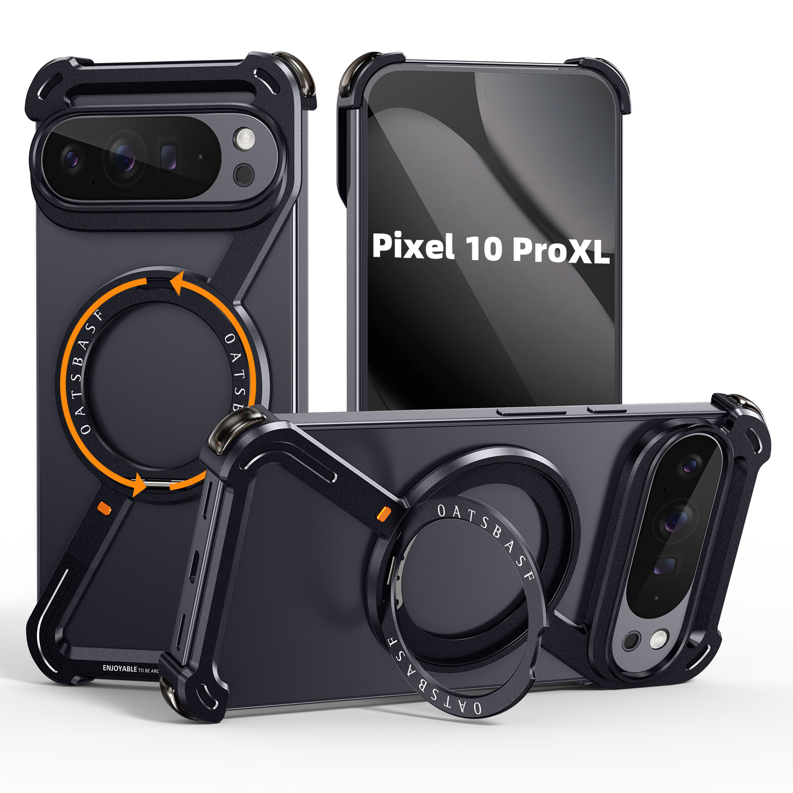 Oatsbasf Metal Phone Case for  - Magnetic Charging Stand incelemesi ve fiyatı
