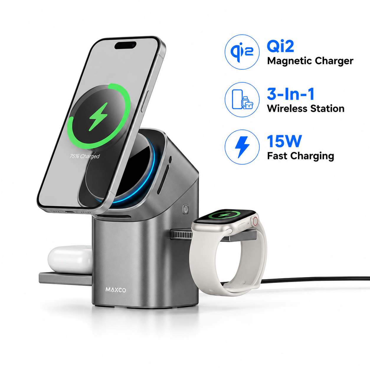 2026 Qi2 Automatic Touch Magne - Smartwatch Touch incelemesi ve fiyatı