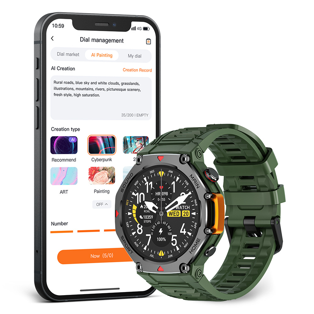 M REX4 Smart Sports Health Wat - Smartwatch M Active incelemesi ve fiyatı