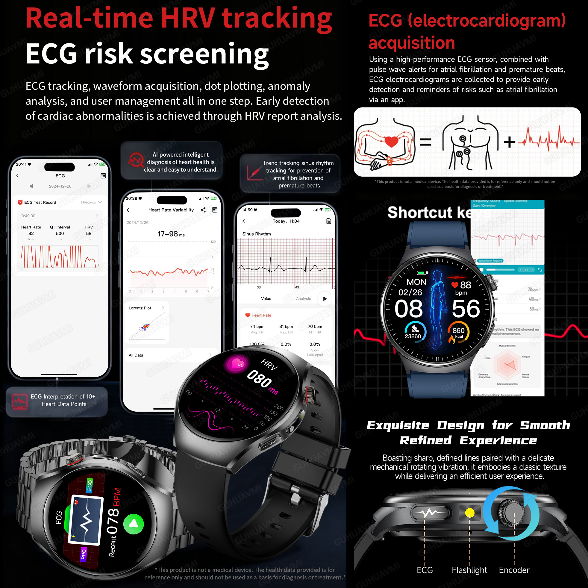 2026 New Accurate Diagnosis Sm - Android Smartwatch Accessories incelemesi ve fiyatı