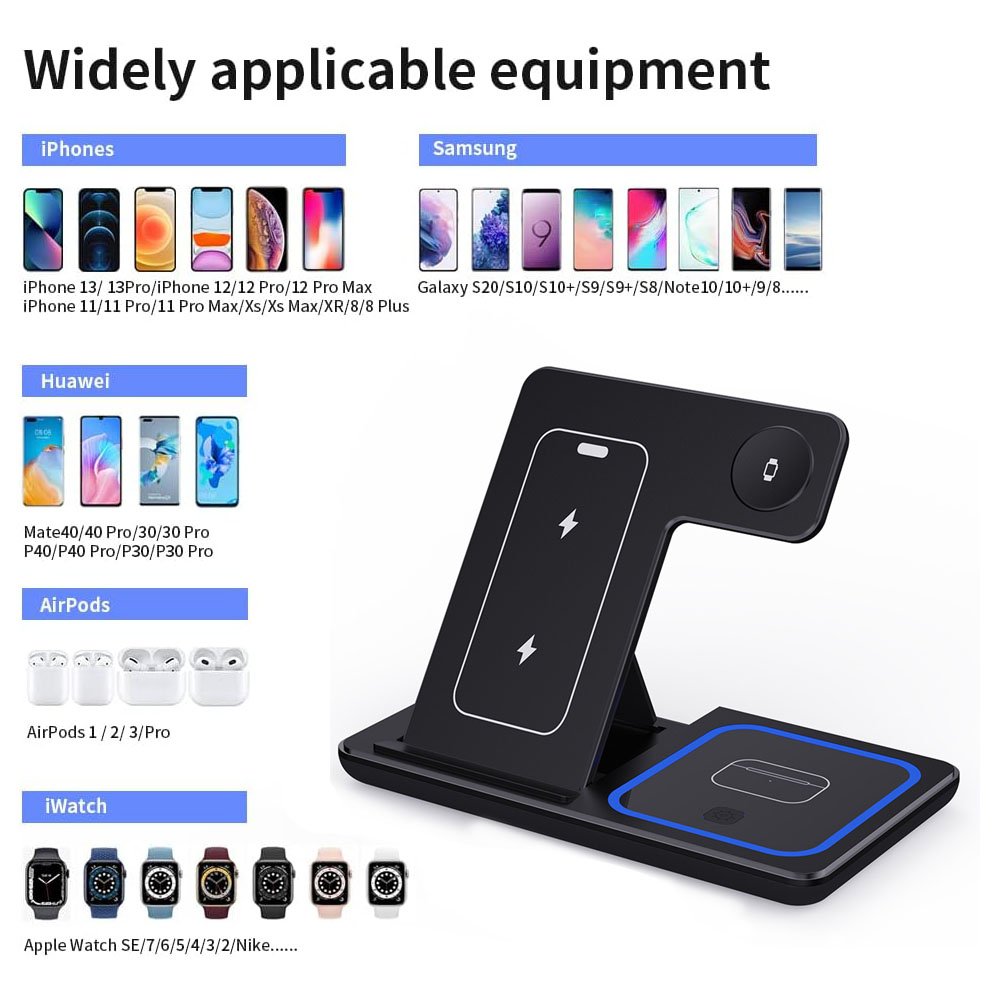 15W 3 in 1 Wireless Charger St - Smartwatch X incelemesi ve fiyatı