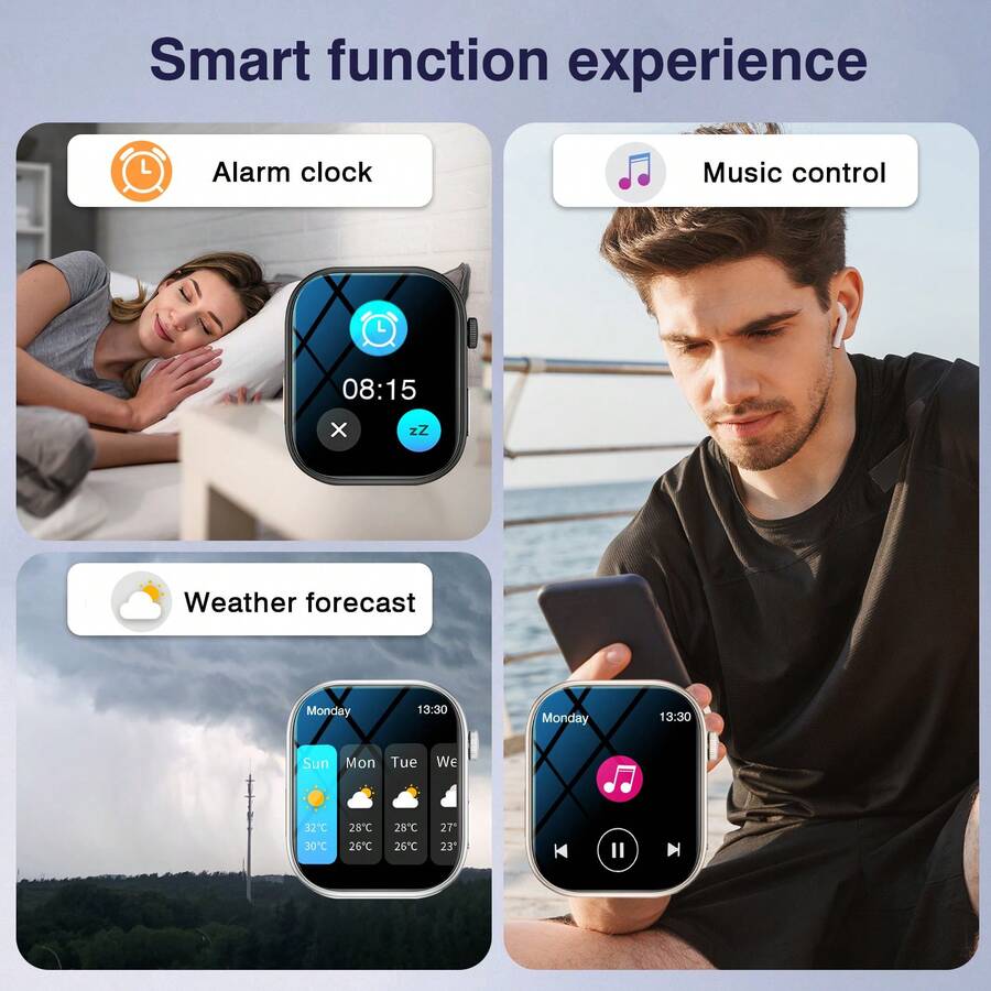 New Smartwatch with Wireless C - Smartwatch Touch incelemesi ve fiyatı