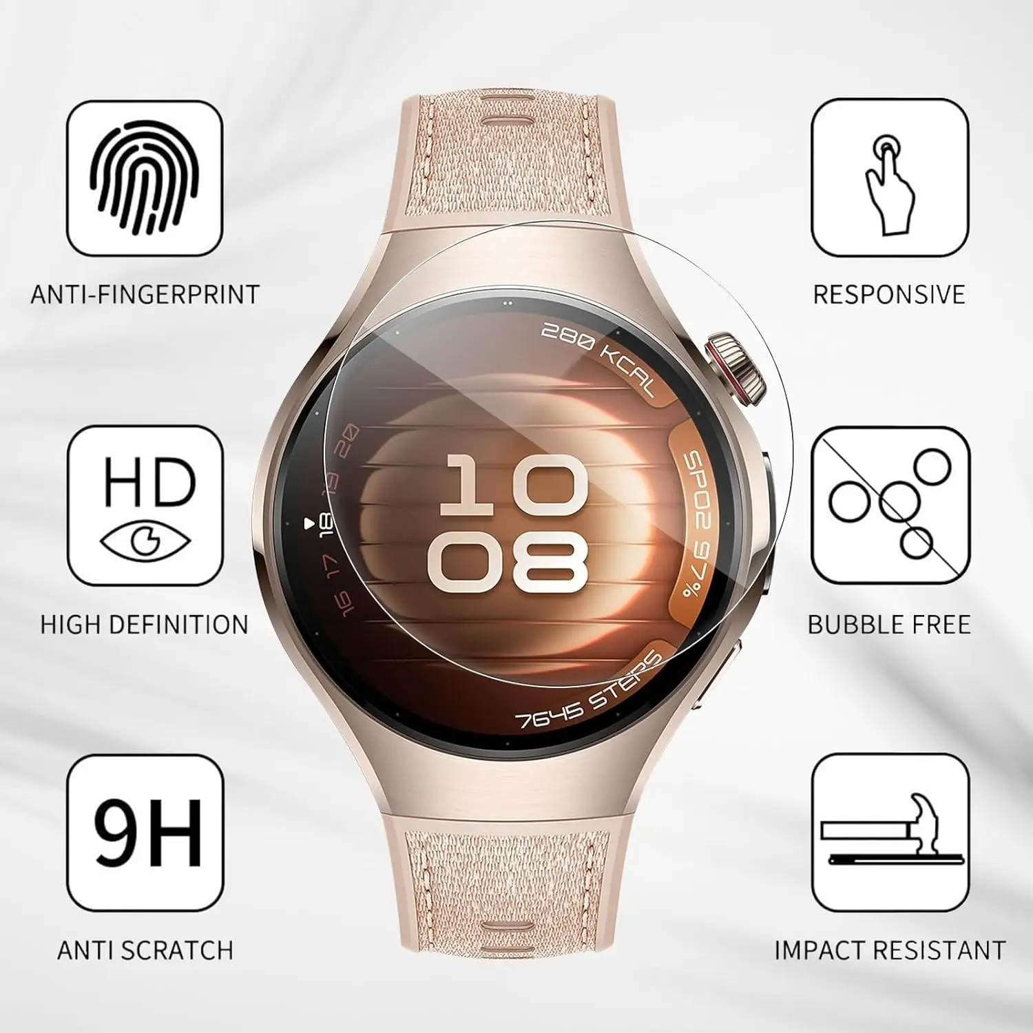 Hydrogel Film For Huawei Watch - Amazfit Smartwatch Accessories incelemesi ve fiyatı