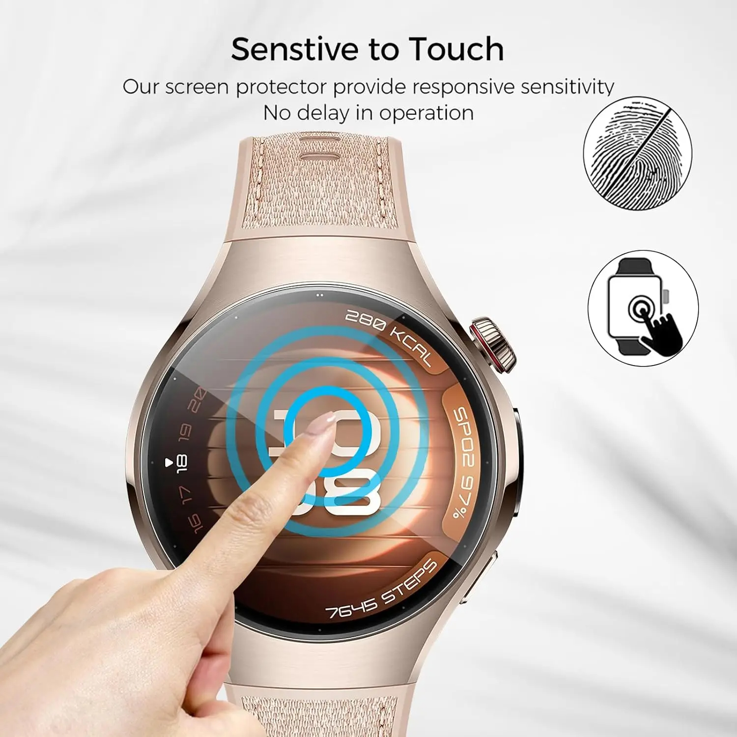Hydrogel Film For Huawei Watch - Amazfit Smartwatch Accessories incelemesi ve fiyatı