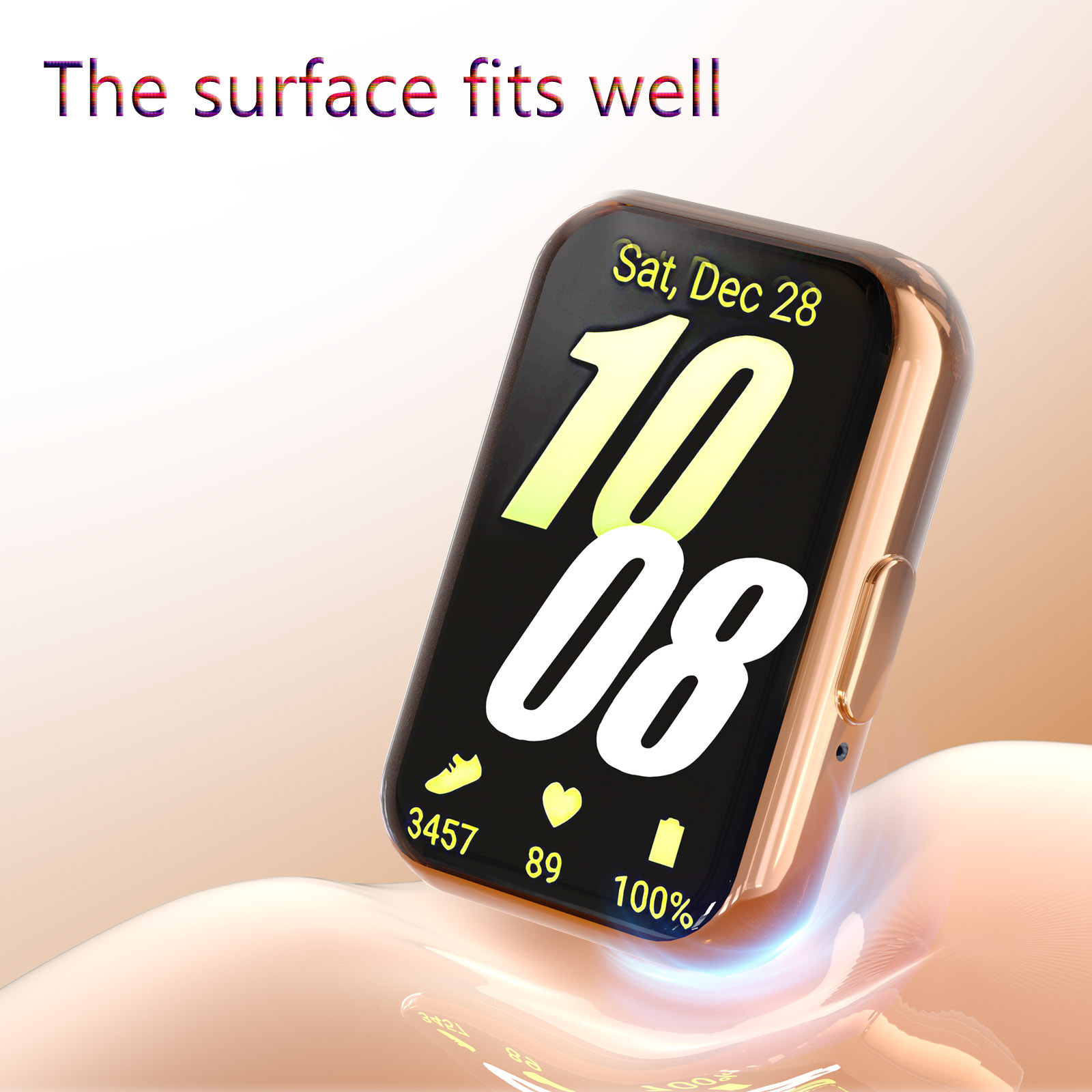 Cover for Samsung Galaxy Fit 3 - Smartwatch Watch Accessories For Women incelemesi ve fiyatı
