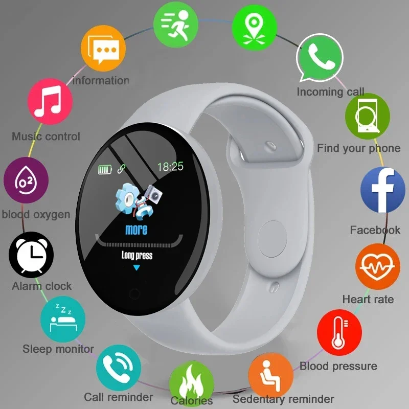 Children D18 Smartwatch Square - Android Smartwatch Accessories incelemesi ve fiyatı