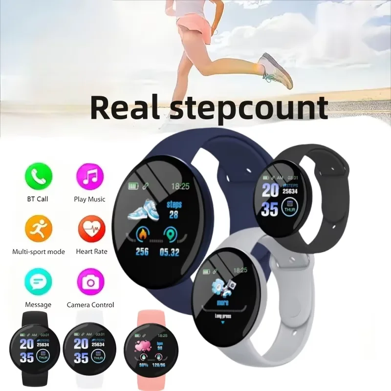 Children D18 Smartwatch Square - Android Smartwatch Accessories incelemesi ve fiyatı