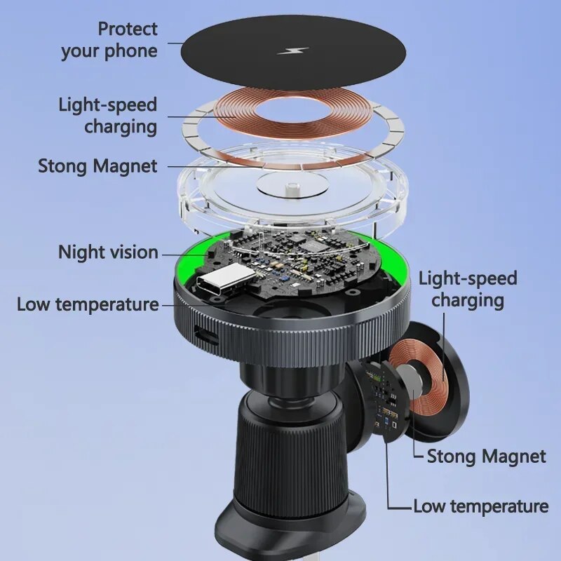 2 IN 1 Magnetic Wireless Car C - Smartwatch Ac incelemesi ve fiyatı