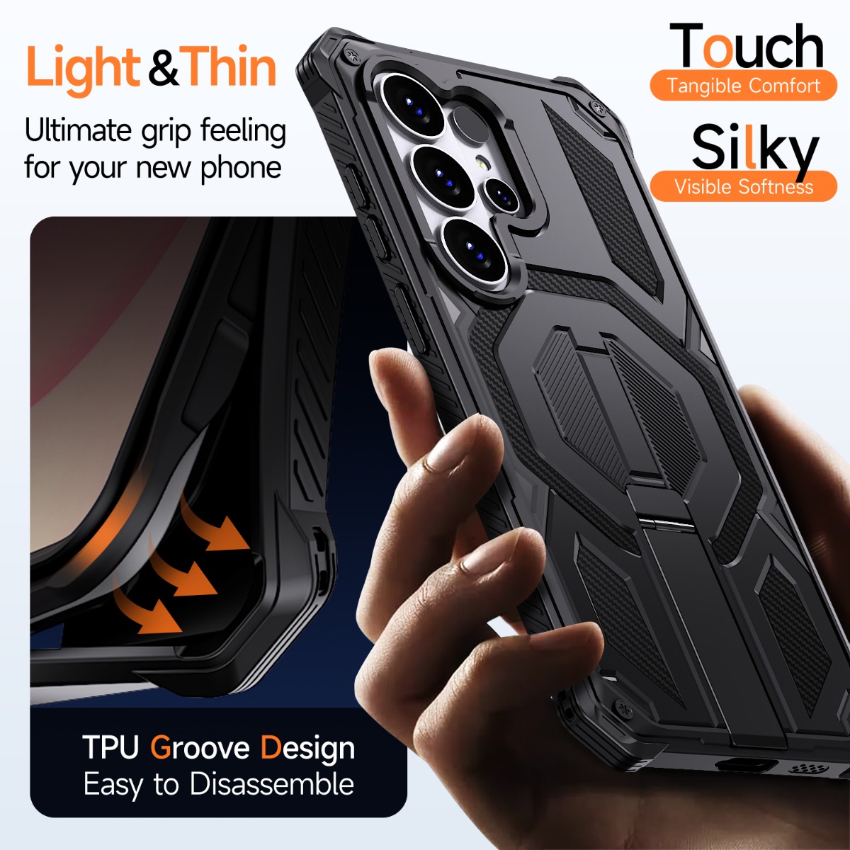 Phone Case for Samsung Galaxy  - Magnetic Charging Stand incelemesi ve fiyatı