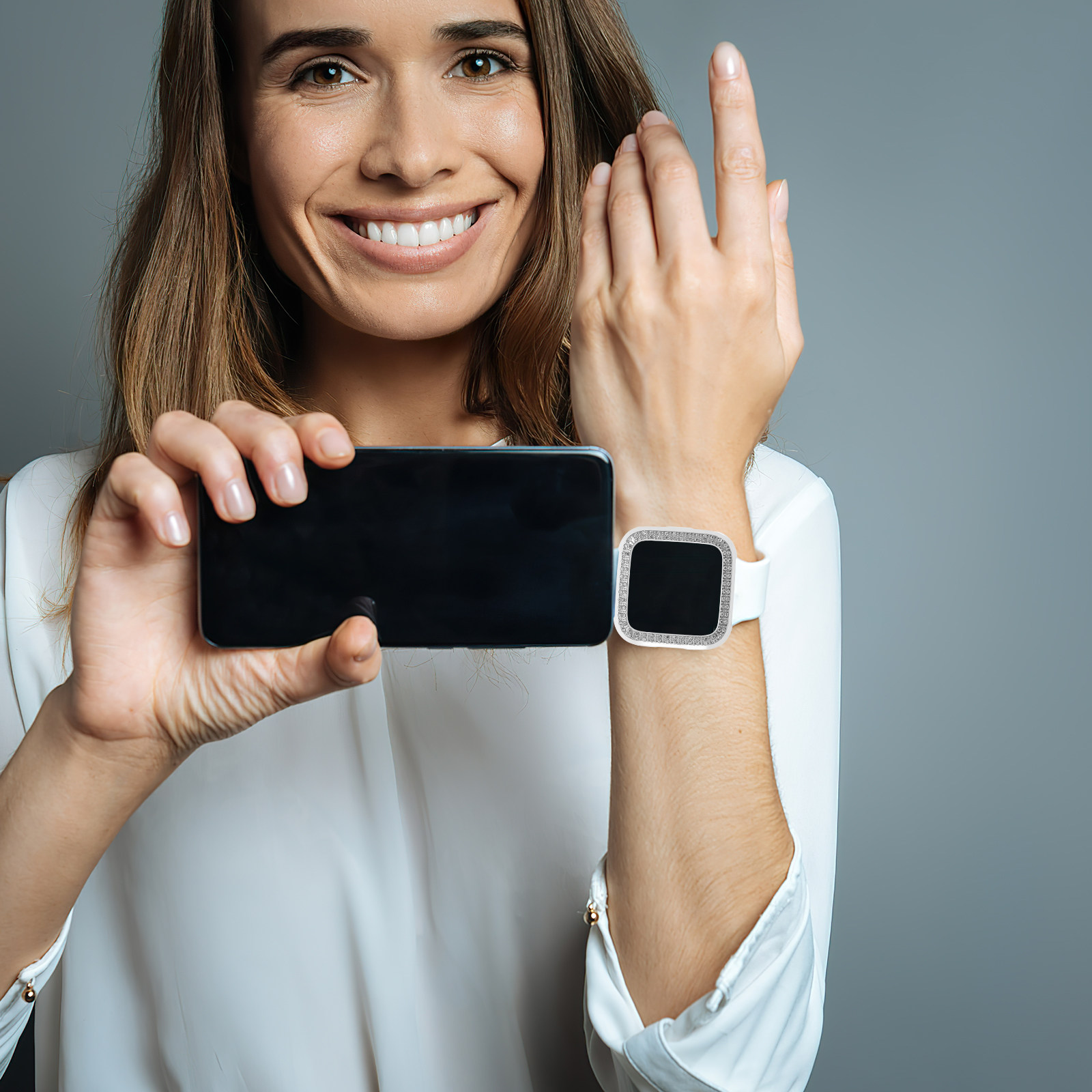 Diamond Protective Case Hollow - Smart Watch Accessories incelemesi ve fiyatı