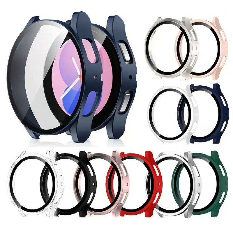 PC Case+Tempered Glass for Sam - Accessories For Galaxy Watch 5 incelemesi ve fiyatı