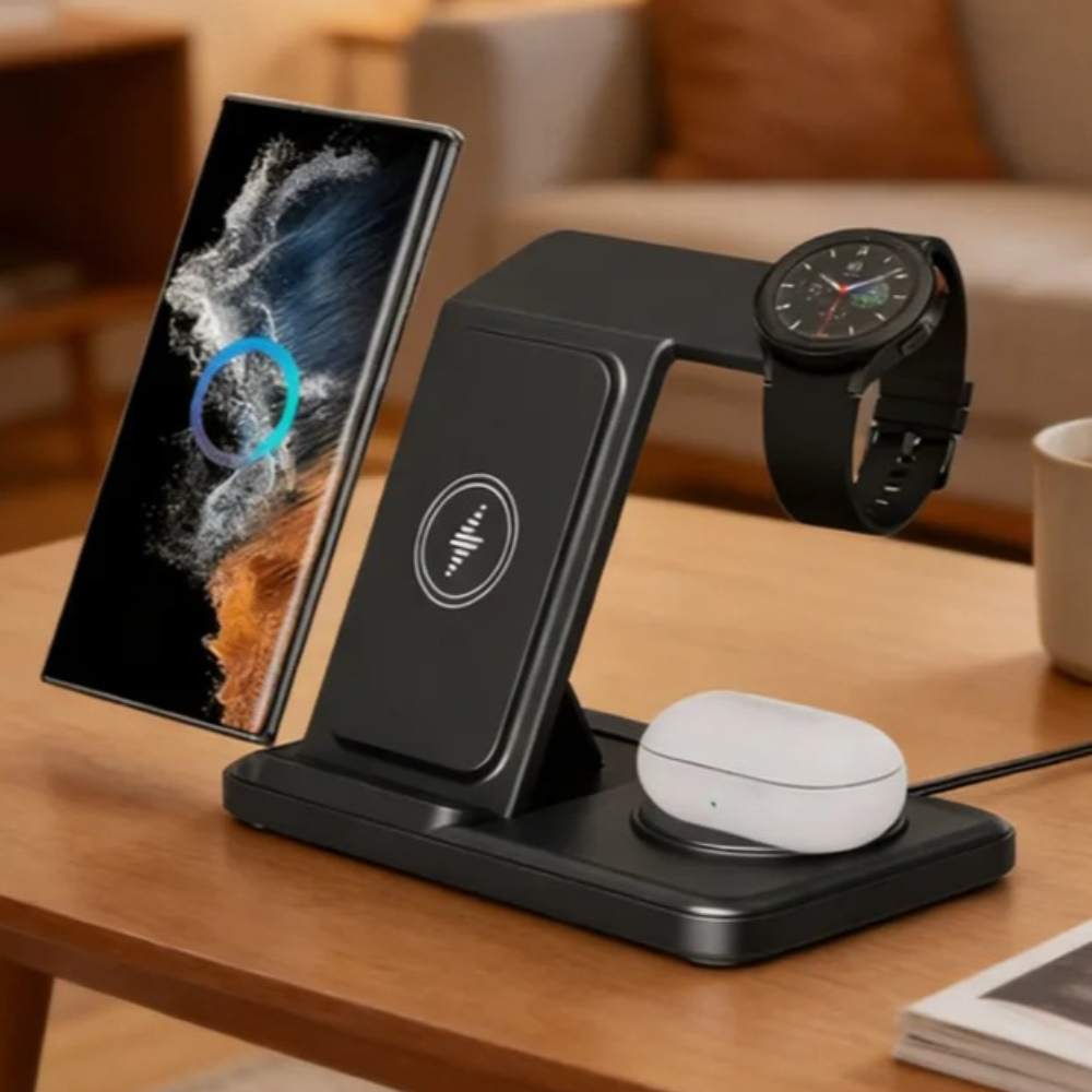 3 IN 1 Wireless Charger Statio - Smartwatch Ac incelemesi ve fiyatı