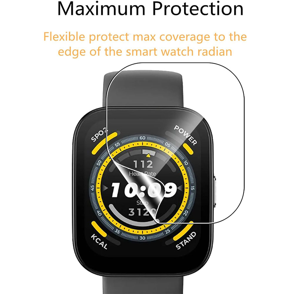 3PCS Clear HD Film Screen Prot - Amazfit Smartwatch Accessories incelemesi ve fiyatı