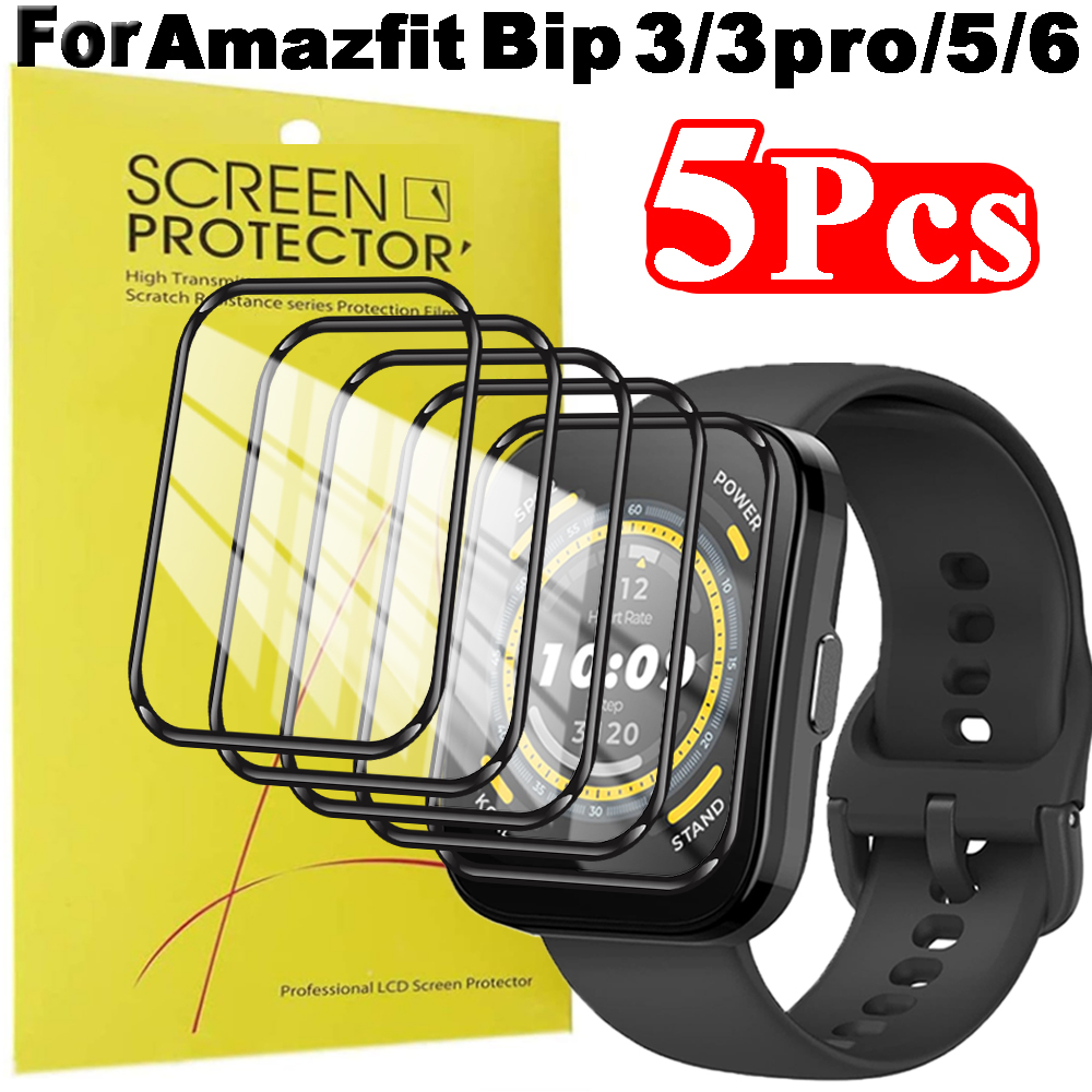 1-5Pcs HD Screen Protector for - Amazfit Smartwatch Accessories incelemesi ve fiyatı