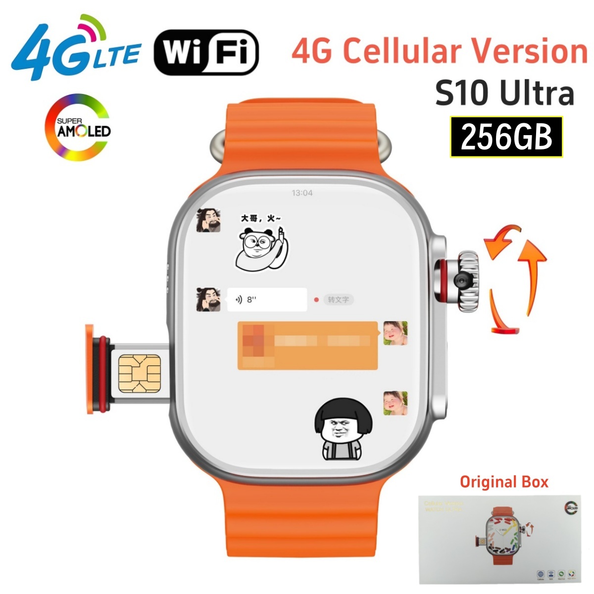 32+256GB 4G Smart Watch Androi - Smartwatch Instagram incelemesi ve fiyatı